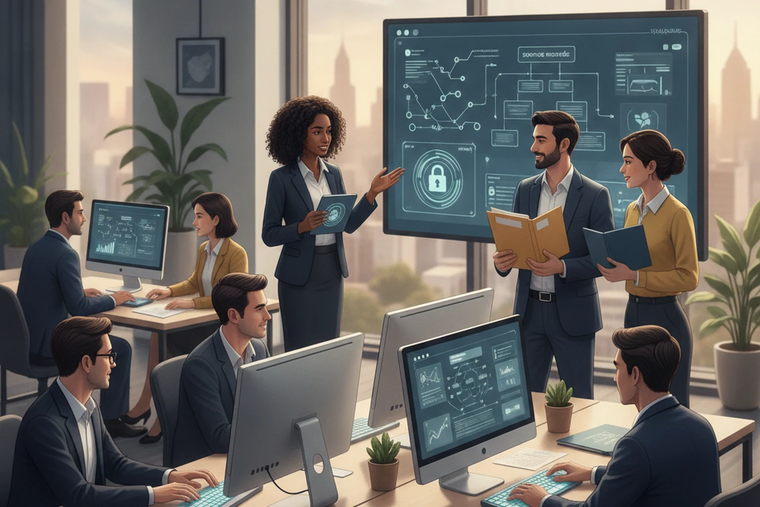 Research Brief: Virtual Assistant Operations Access Governance editorial illustration