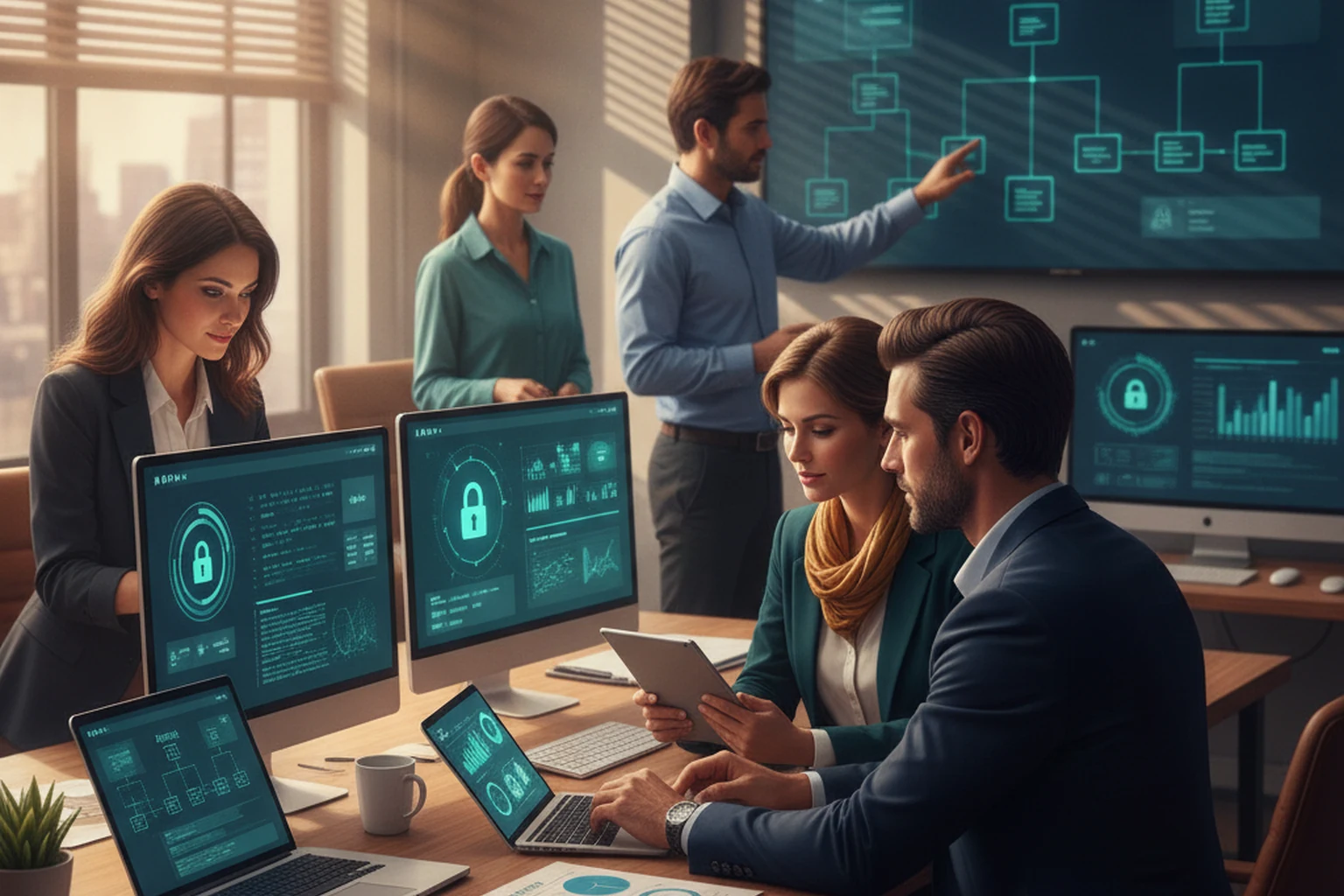 Virtual Assistant Operations: Weekly Decision Brief editorial illustration